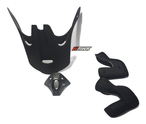 Kit Repuesto Hawk Rs7 Visera Ventilacion Almohdilla Boquilla