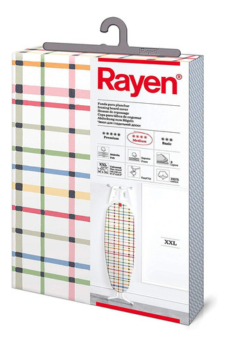 Funda Para Burro De Planchar, 150x55 Cm. Marca Rayen