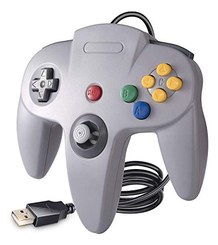 Controlador N64 Usb, 2 Unidades, Para