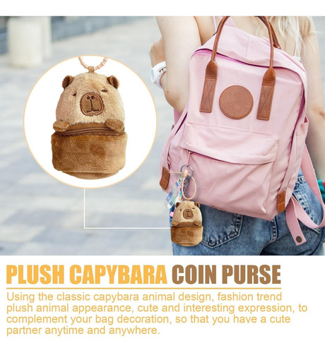 Bolsa De Monedas De Capibara - Bolsa De Monedas De Capibara