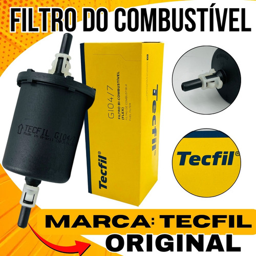 Filtro Combustível Tecfil Uno Palio Strada Celta Corsa Onix