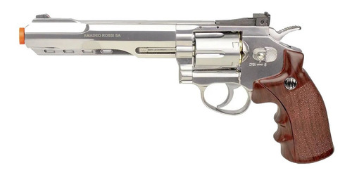 Revólver Airgun Co2 702s 4.5mm + 5 Co2 + 1000 Esfera + Óleo