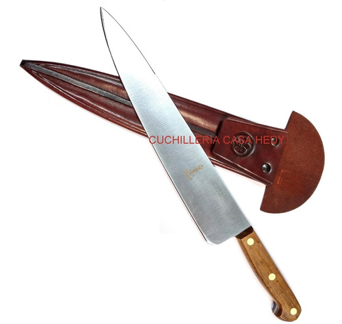 Cuchillo Eskilstuna 364 Hoja De 22cm Inox. Madera Con Vaina