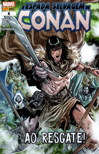 A Espada Selvagem De Conan 6 - Panini - Bonellihq Cx343 I20