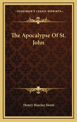 Libro The Apocalypse Of St. John - Swete, Henry Barclay