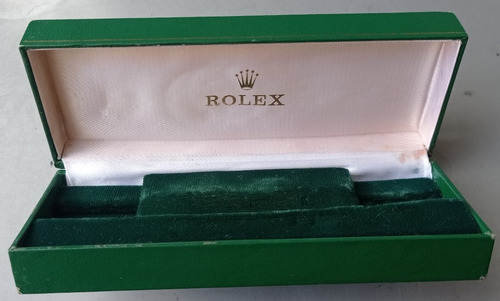 Antiguo Original Estuche Caja Chica De Reloj Rolex 80s