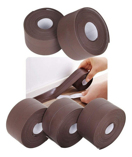 10 Rollos De Cinta Selladora Impermeable Adhesiva Antimoho