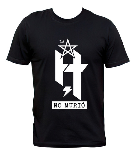 Remera Hermética La H No Murió Heavy Metal Nacional