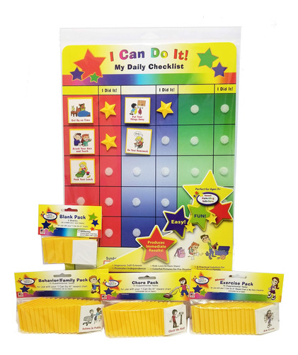 Kenson Kids  I Can Do It  My Daily Checklist Incentive Star