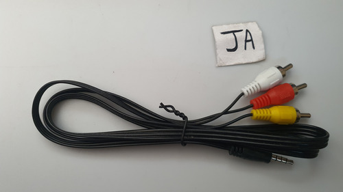 Cable De Audio Y Video Rca Con Adaptador Jack Serie 109