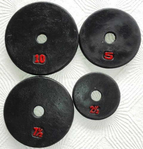Imagen 7 de 10 de Discos O Pesas Para Mancuerna Gym