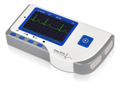 Monitor De Ecg Portátil Aprobado Por La Fda Y Cables De Cura