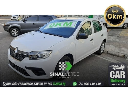 Imagem 1 de 9 de Renault Logan 1.0 12v Sce Flex Life Manual