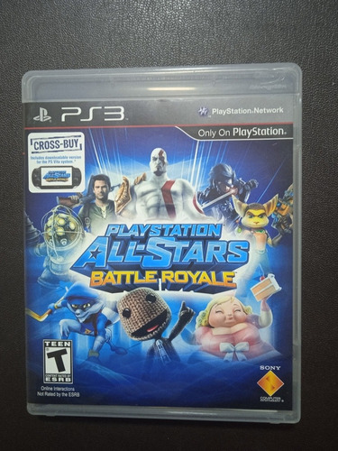 Playstation All Stars Battle Royale - Play Station 3 Ps3 