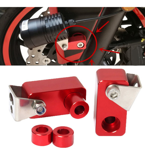 Soporte De Foco Para Kymco Xciting 250 300 400 Ak550 350 -g
