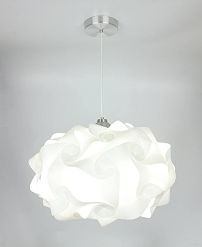 Lámpara De Techo Colgante (tamaño Grande), Color Blanco