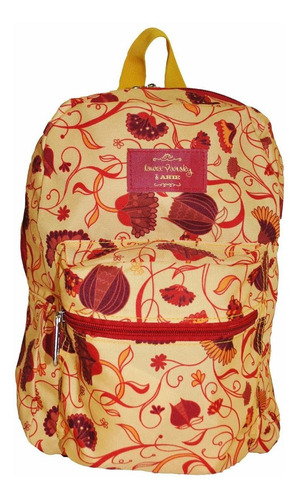Mochila Espalda Urbana Arte Laura Varsky 12 Pulgadas Jardín