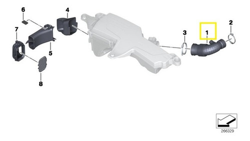 Manguera Admision Aire Bmw 118 I 120 I 2012-2020 Premium