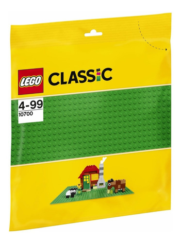 Lego Classic 10700 Base Verde 25x25cm Aleslafer Juguetes