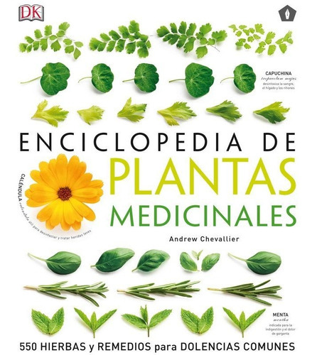 Enciclopedia De Plantas Medicinales, De Chevallier, Andrew. Editorial Cinco Tintas, Tapa Dura En Español