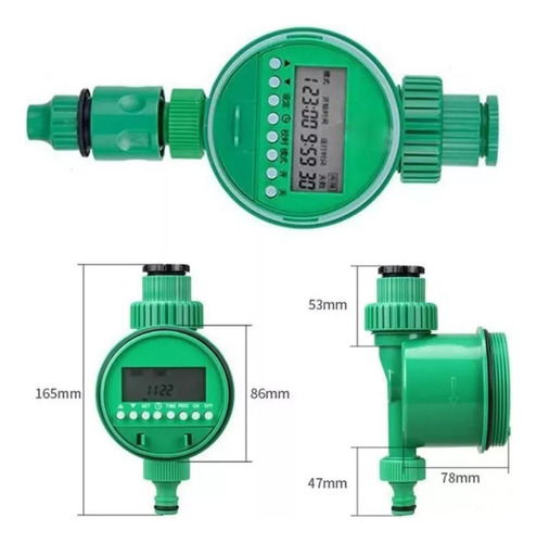 Programador De Riego Automático Goteros Timer Aspersores