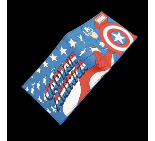 Billetera Capitan America Bioworld Original Capitan America