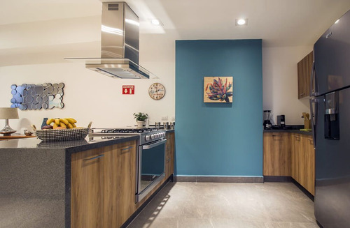 Condominio Doble Altura, Alberca Climatizada, Cafeteria, Sky