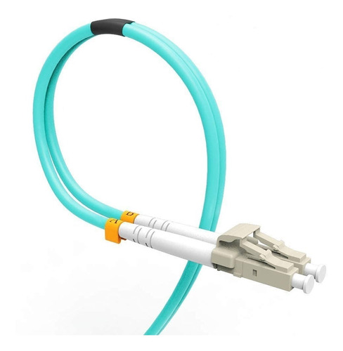 Imagen 7 de 8 de Cable Patch Cord De Fibra Optica Om3 3.0mm Lc-lc 50db 10 Met