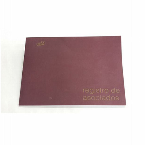 Libro Registro Asociados Rab Tapa Flex. X 25 Folios ( 2316 )