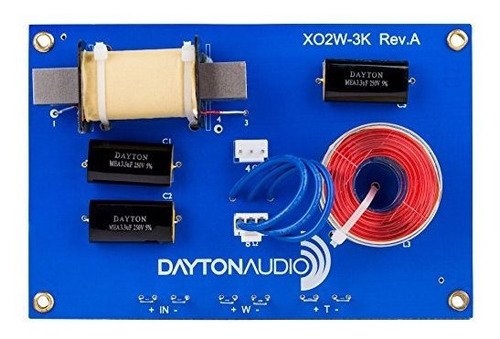 Dayton Audio Xo2w-3k Y 2 Vías De Cruce 3000 Hz.