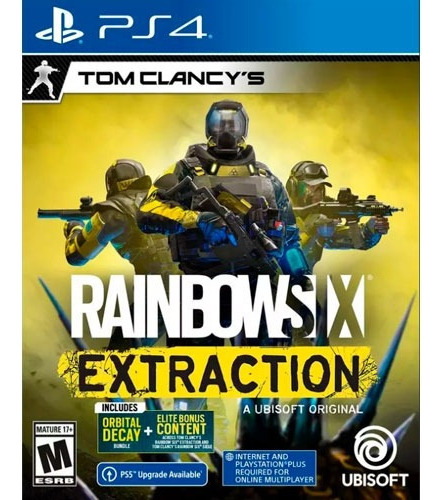 Tom Clancy's Rainbow Six Extraction - Ps4 - Disco Físico