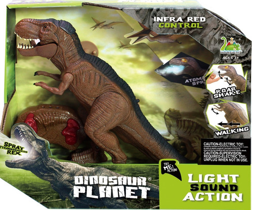 Dinosaurio  T Rex Control Remoto Con  Efecto Humo  Bestoys