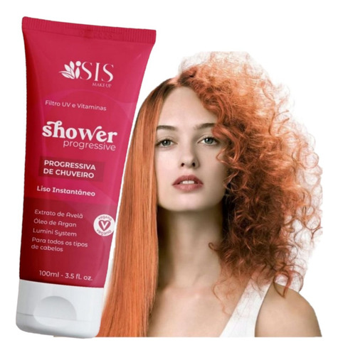 Progressiva De Chuveiro Liso Instantâneo Filtro Uv Isis J