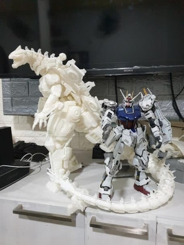 Archivo Stl Impresión 3d - Mecha Godzilla