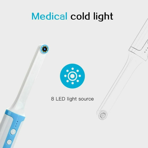 Imagen 2 de 8 de Camara Intraoral Odontologia Inalámbrica Dental Wifi Led