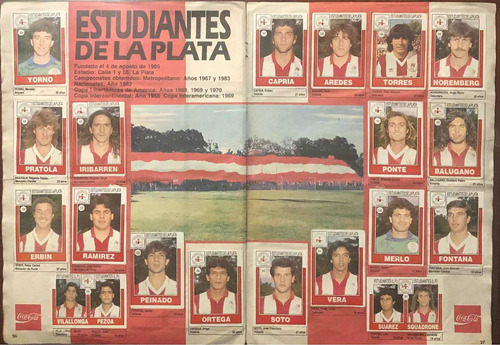 Figuritas Estudiantes De La Plata Completo Álbum 1992 Leer