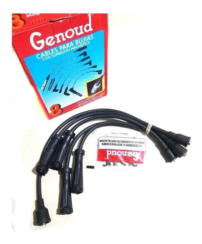 Cables Para Bujias Renault 18 Motor 1.4 81/90 Genoud