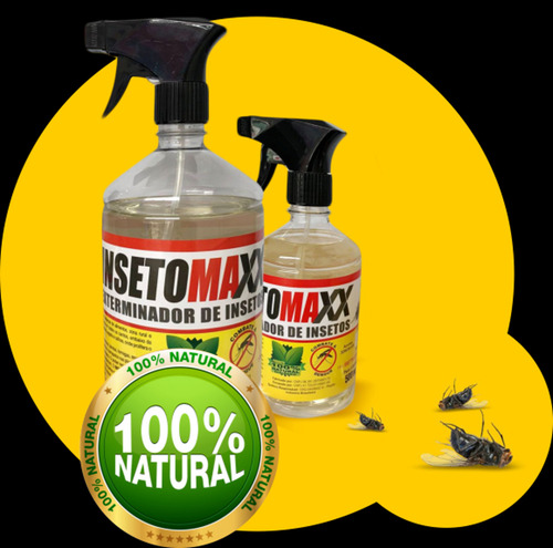 Inseticida Mata Barata Formiga Cupim 100% Natural Insetomax