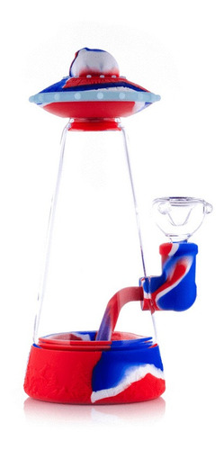 Imagen 3 de 8 de Pipa De Agua Bong Silicon Vidrio
