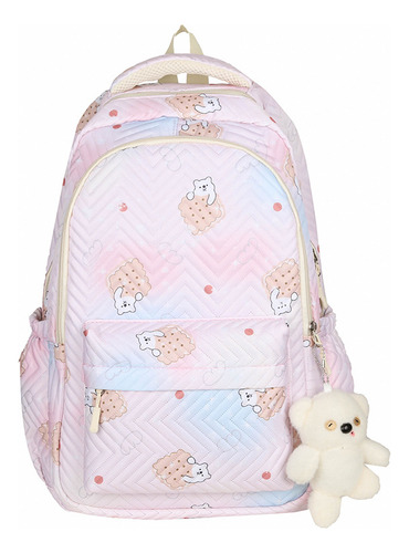 Transfronterizo Nuevo Estilo Coreano Mochila Niñas De Moda De Gran Capacidad De La Escuela Secundaria Estudiante Mochila Casual Mochila A Juego