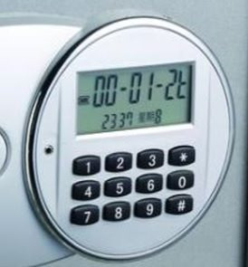 Caja Fuerte Grande De Seguridad Digital 41x34x23 Lcd Alarma