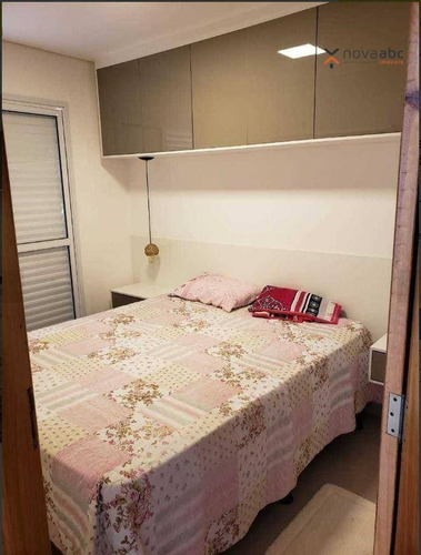 Apartamento Com 2 Dormitórios À Venda, 51 M² Por R$ 245.000 - Jardim Utinga - Santo André/sp - Ap1836