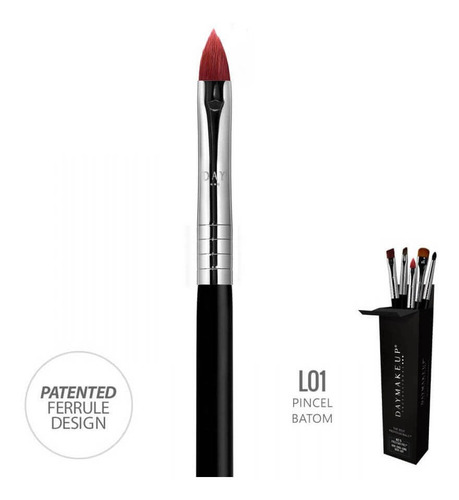 Imagem 4 de 8 de Kit 5 Pincéis Daymakeup De Precisão O111 O113 O119 O131 L01