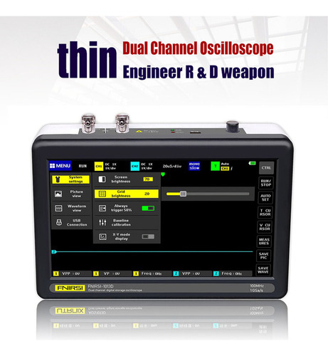 - 1013d, 2 Canales, 100 Mhz, Ancho De Banda, Frecuencia De