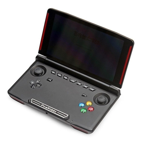 Console PowKiddy X18 16GB Standard cor  preto e vermelho