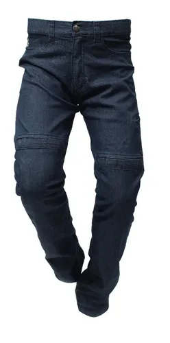 Calça jeans com proteção para cheap motociclista