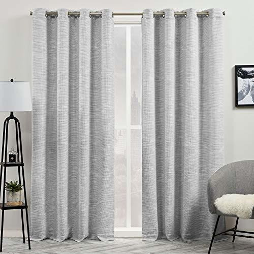 Somers Light Filtering Grommet Top Curtain Panels  54x8...