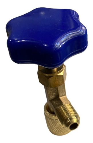 Valvula Check Lata Gas Refrigerante R22 R134 Etc Con Llave