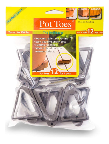 Bosmere Pot Toes, Elevadores Para Macetas Para Interiores Y