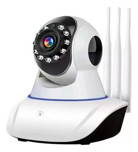 Camara Robotizada Ip Yoosee Wifi Hd 3 Antenas 355° Alarma